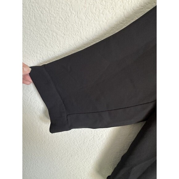 Torrid Blouse Womens 1 Black Button Front Tab Sleeve Sheer Top Lightweight Shirt - Picture 4 of 7